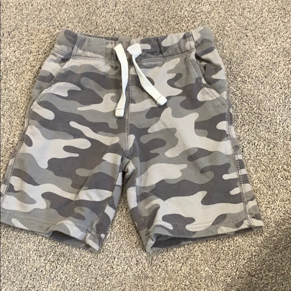 Boys camo shorts